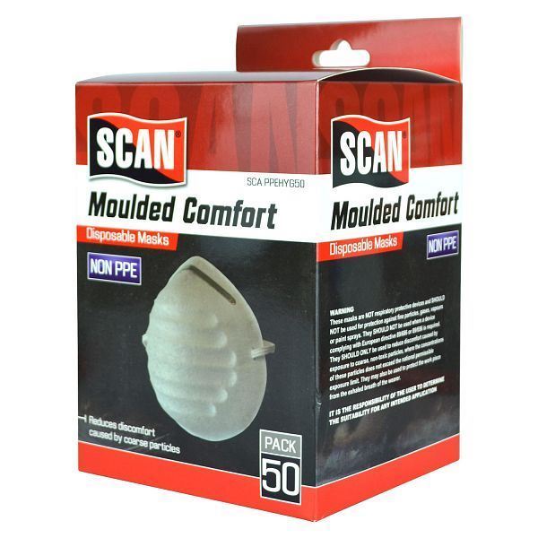 Picture of Comfort Dust Mask      Box 50Scan