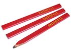 Picture of Carpenters Pencil (3)  Red  MediumFaithfull