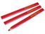 Picture of Carpenters Pencil (3)  Red  MediumFaithfull