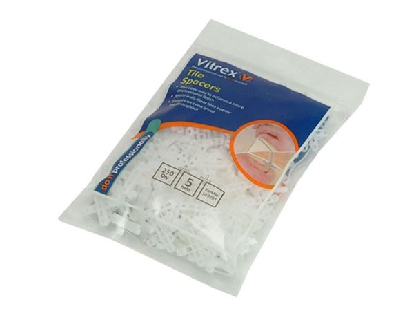 Picture of Vitrex  5.0mm Floor Tile Spacers (250)Vitrex               10 2051
