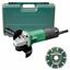 Picture of 115 mm Mini Grinder + Case + Diamand BladeHikoki / Hitachi        110V / 230V